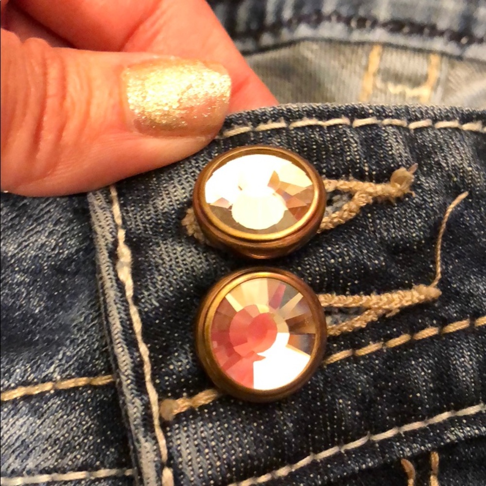 Vigoss Chealsea Boot Cut embellishment jeans